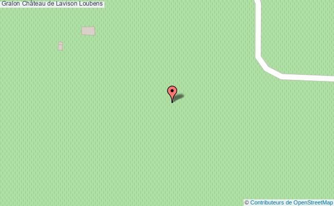 plan Château De Lavison Loubens Loubens