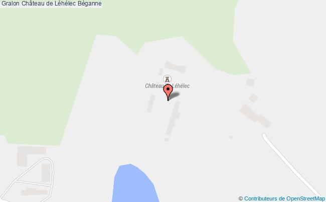plan Château De Léhélec Béganne Béganne