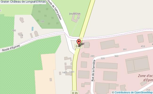 plan Château De Longsard Arnas Arnas