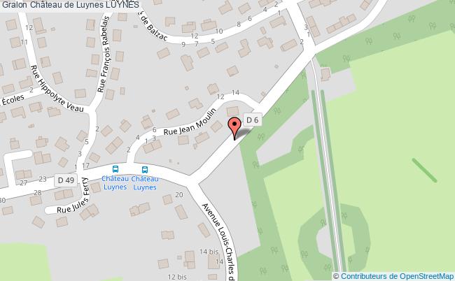 plan Château De Luynes Luynes LUYNES
