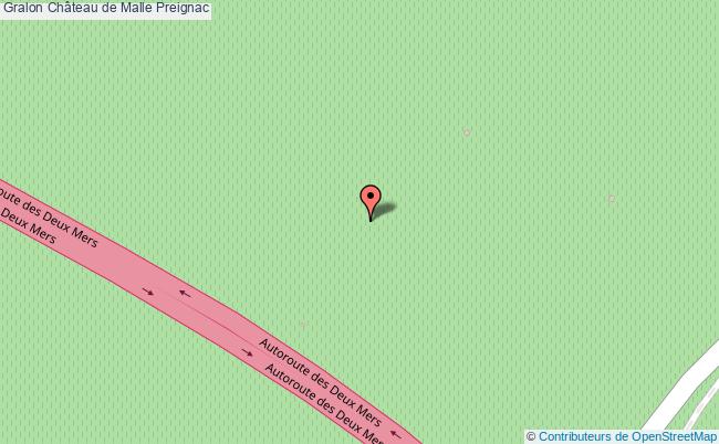 plan Château De Malle Preignac Preignac