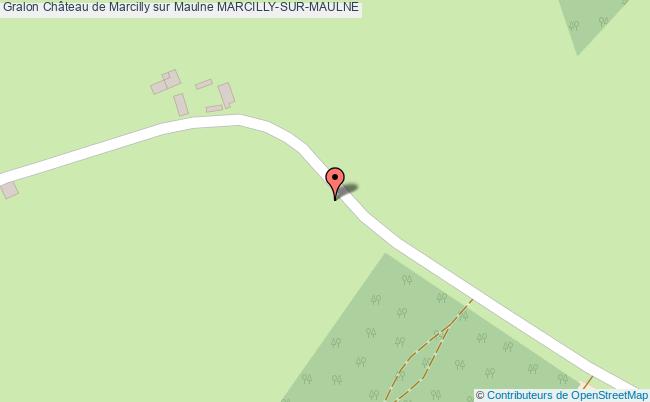 plan Château De Marcilly Sur Maulne Marcilly-sur-maulne MARCILLY-SUR-MAULNE
