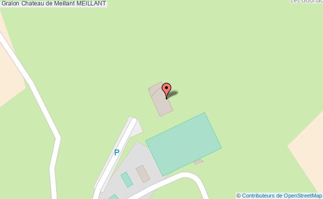 plan Chateau De Meillant Meillant MEILLANT