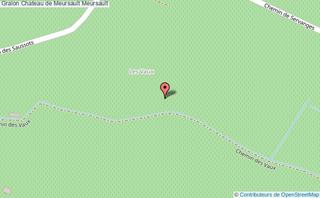 plan Chateau De Meursault Meursault Meursault