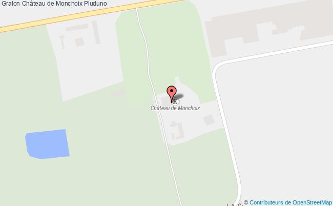 plan Château De Monchoix Pluduno Pluduno