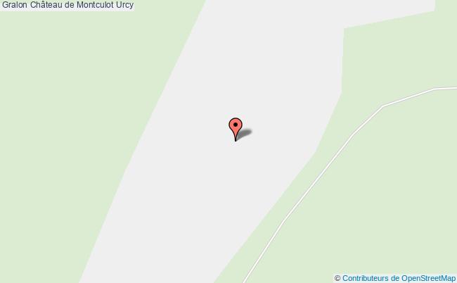 plan Château De Montculot Urcy Urcy