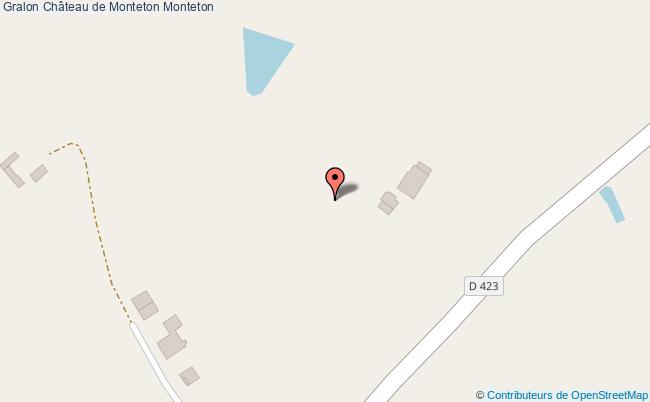 plan Château De Monteton Monteton Monteton