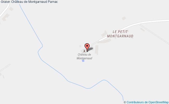 plan Château De Montgarnaud Parnac Parnac