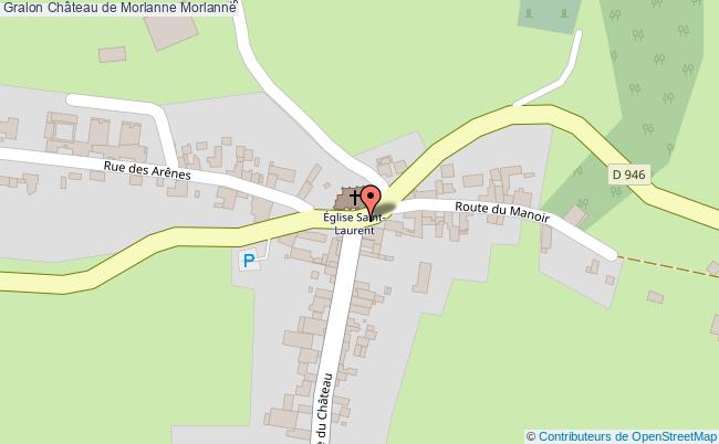 plan Château De Morlanne Morlanne Morlanne