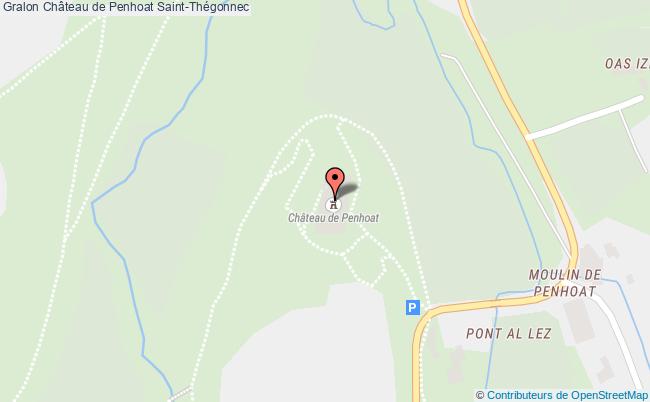 plan Château De Penhoat Saint-thégonnec Saint-Thégonnec