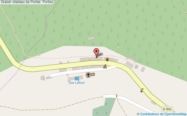 plan Chateau De Portes  Portes Portes