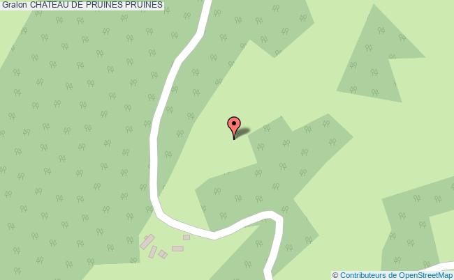 CHATEAU DE PRUINES