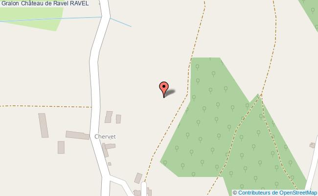 plan Château De Ravel Ravel RAVEL