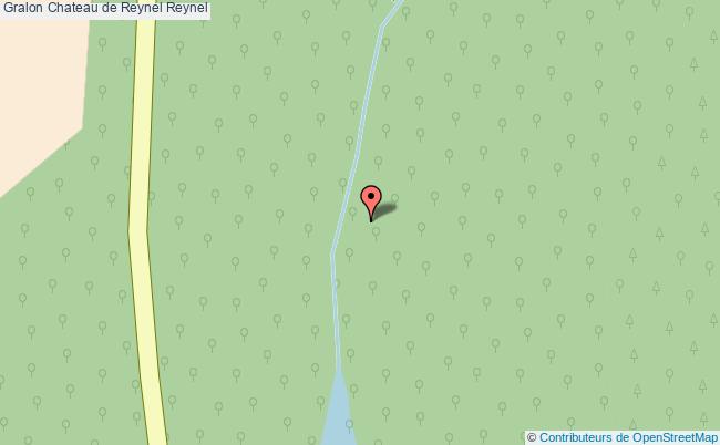 plan Chateau De Reynel Reynel Reynel