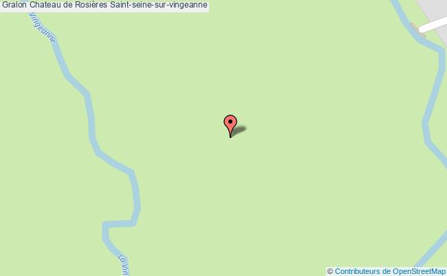 plan Chateau De Rosières Saint-seine-sur-vingeanne Saint-seine-sur-vingeanne