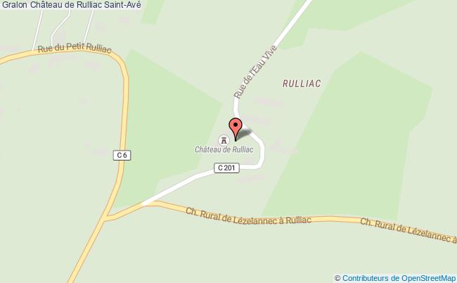 plan Château De Rulliac Saint-avé Saint-Avé