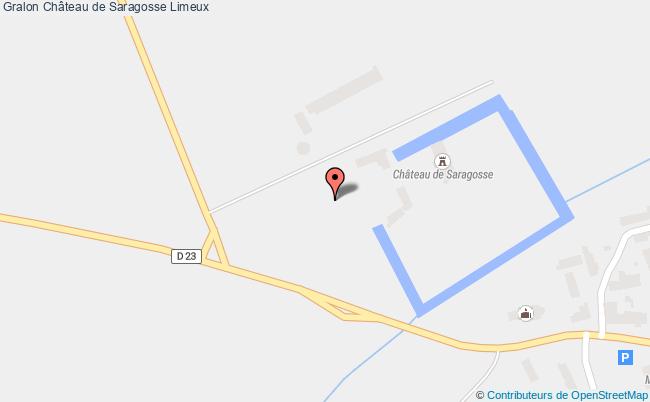 plan Château De Saragosse Limeux Limeux