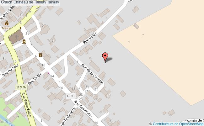 plan Chateau De Talmay Talmay Talmay