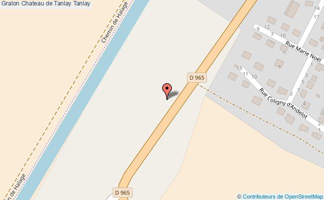 plan Chateau De Tanlay Tanlay Tanlay