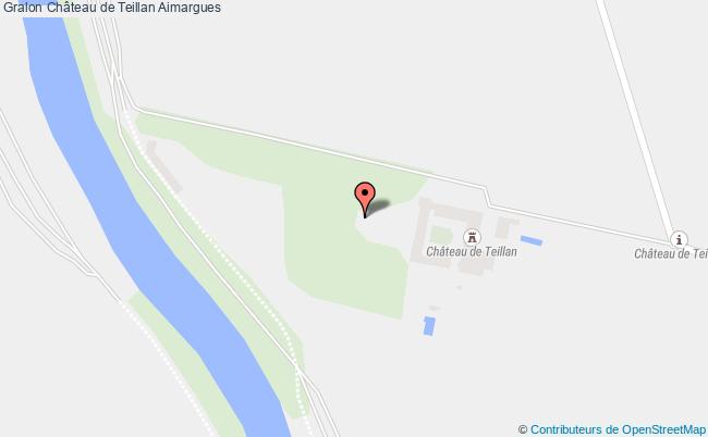 plan Château De Teillan Aimargues Aimargues