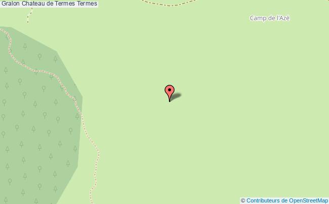 plan Chateau De Termes Termes Termes