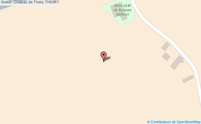 plan Château De Thoiry Thoiry THOIRY