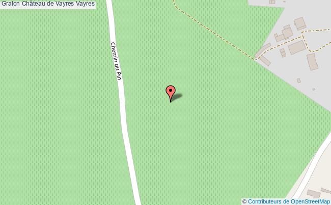 plan Château De Vayres Vayres Vayres
