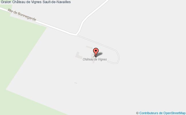 plan Château De Vignes Sault-de-navailles Sault-de-Navailles