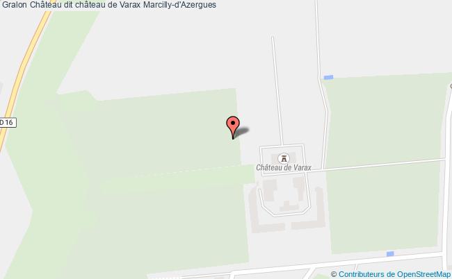 plan Château Dit Château De Varax Marcilly-d'azergues Marcilly-d'Azergues