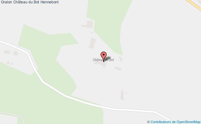 plan Château Du Bot Hennebont Hennebont