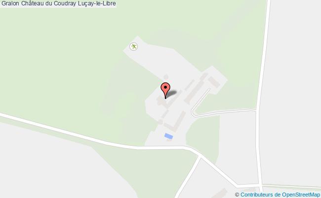 Château du coudray Luçaylelibre tourisme