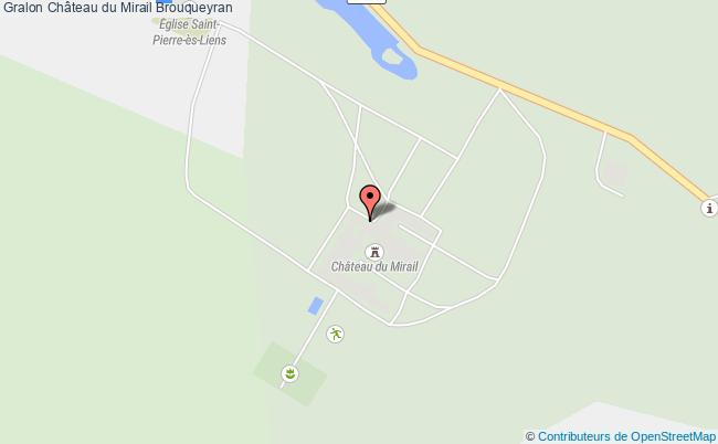plan Château Du Mirail Brouqueyran Brouqueyran