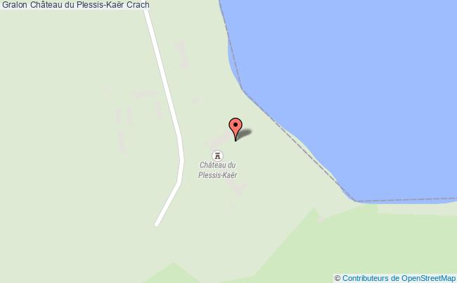 plan Château Du Plessis-kaër Crach Crach