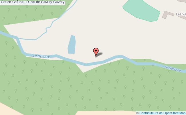 plan Château Ducal De Gavray Gavray Gavray