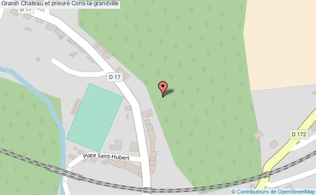 plan Chateau Et Prieuré Cons-la-grandville Cons-la-grandville