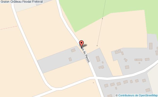 plan Château Féodal Freteval Freteval