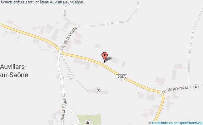 Château fort, château Auvillarssursaône tourisme