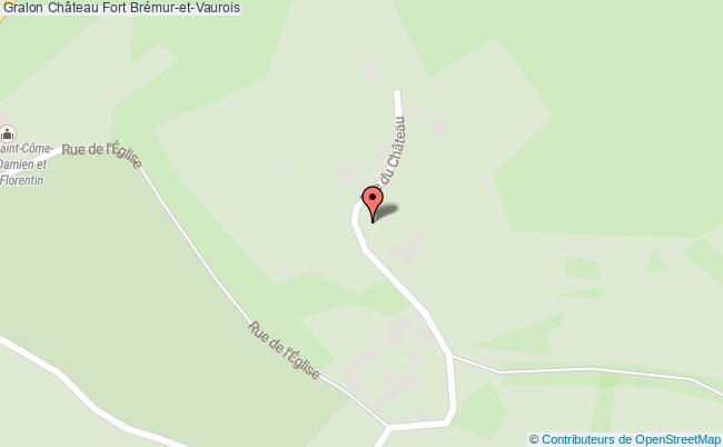 Château fort Brémuretvaurois tourisme