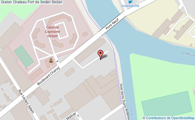 plan Chateau Fort De Sedan Sedan Sedan