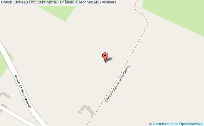 Château Fort Saint-Michel, Château à Allonnes (49)