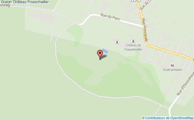 plan Château Froeschwiller Froeschwiller