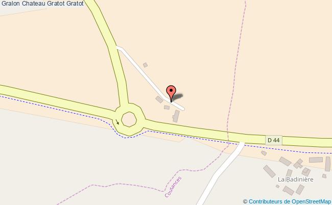 plan Chateau Gratot Gratot Gratot