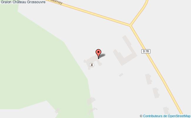 plan Château Grossouvre Grossouvre