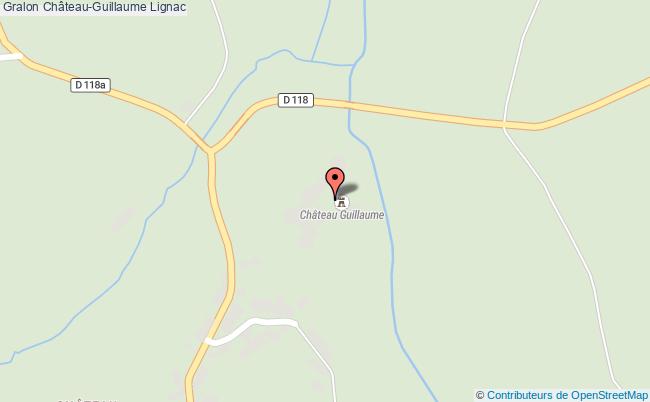 plan Château-guillaume Lignac Lignac