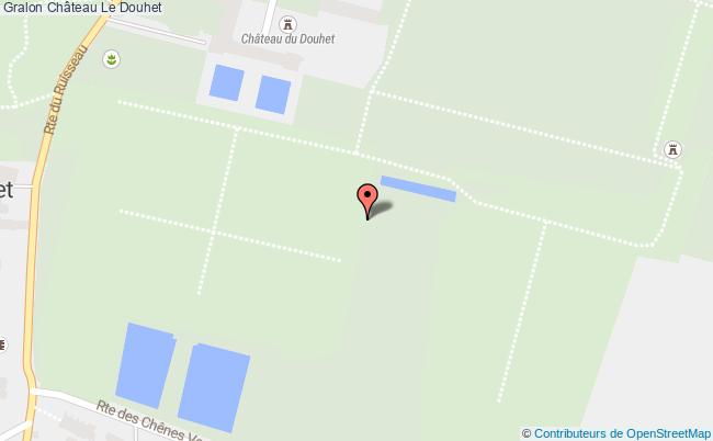 plan Château Le Douhet Le Douhet