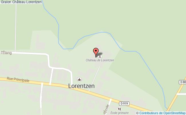 plan Château Lorentzen Lorentzen