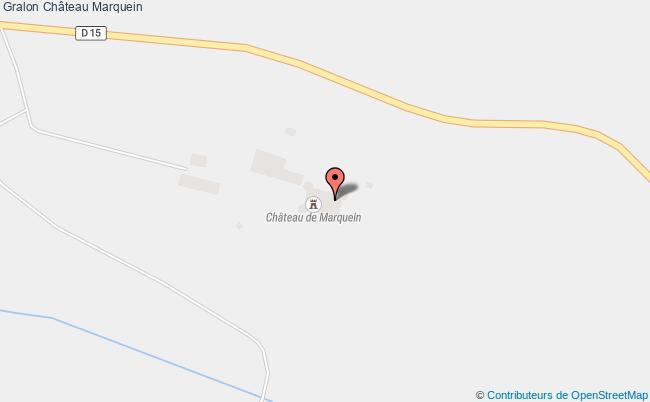 plan Château Marquein Marquein