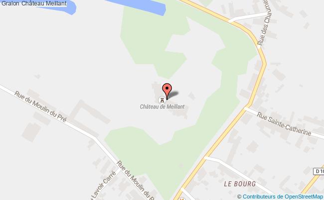 plan Château Meillant Meillant