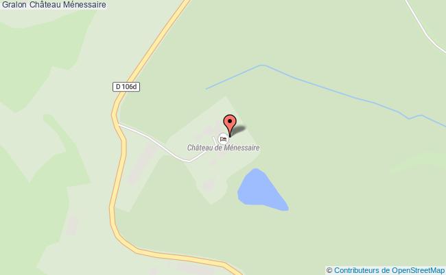 plan Château Ménessaire Ménessaire