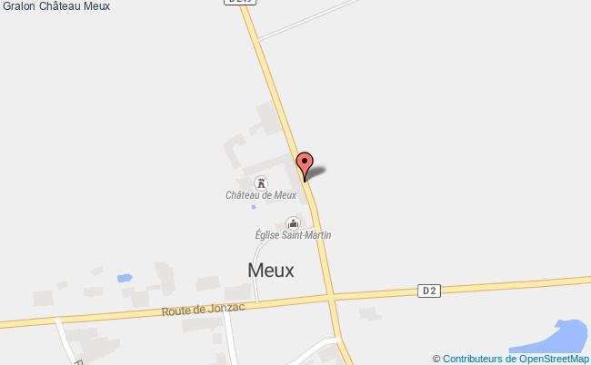 plan Château Meux Meux